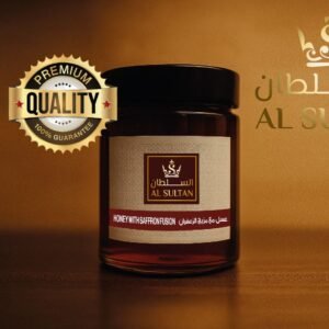 Home honey with saffron fusion